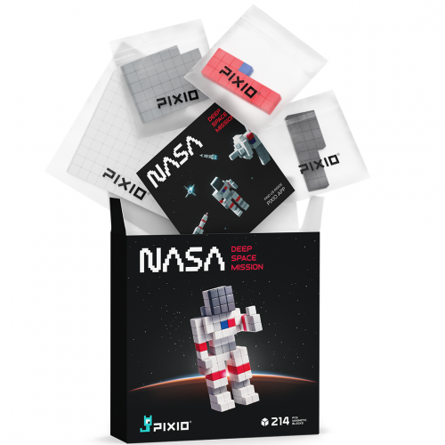 pixio magnetische blokjes nasa deep space mission - 214st