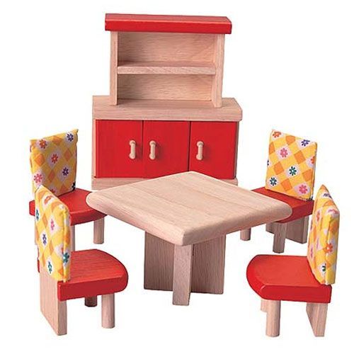 plan toys poppenhuis eetkamer - neo