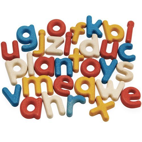 plan toys kleine letters alfabet - 31st