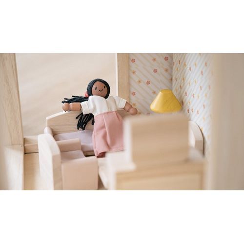 plan toys poppenhuis woonkamer - orchard