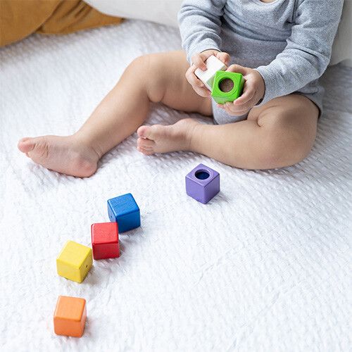 plan toys sensory blokken - 9 st 