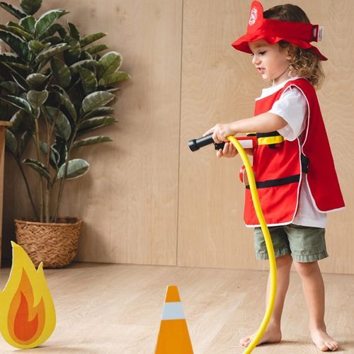 plan toys speelset brandweer