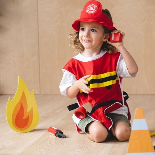 plan toys speelset brandweer