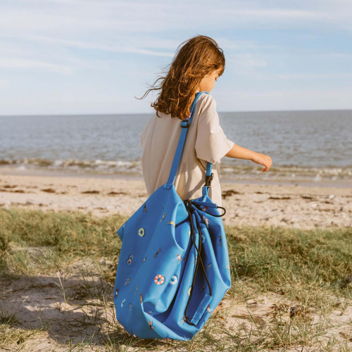 play&go tapis de jeu étanche et sac de rangement pour l'extérieur – swim fun