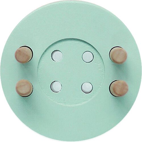 pom maker button - mint - Ø 5 cm