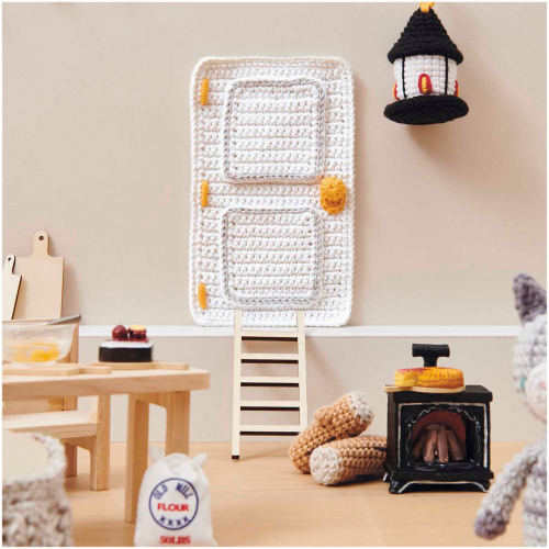 miniatuur haard met licht - 5 cm