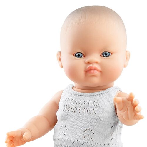 paola reina babypop gordi jongen met ondergoed - ming - 34 cm