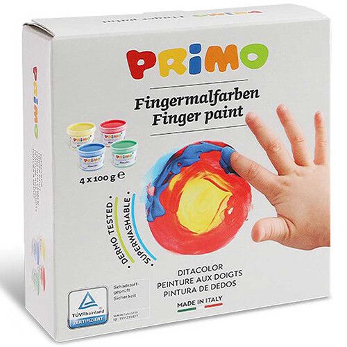 primo vingerverf 4x100gr - 4st