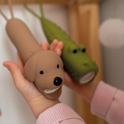rabbit & friends zaklamp hond  