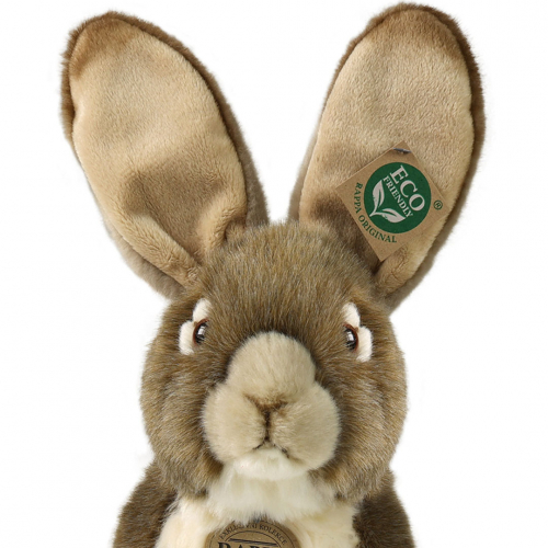 rappa knuffelhaas zittend - 30 cm