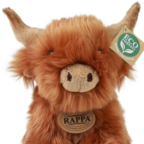 rappa knuffelkoe schotse hooglander - 20 cm
