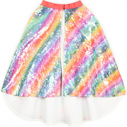 ratatam verkleedcape regenboog sequins