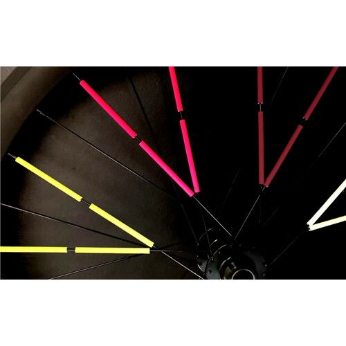 rainette spaakreflectoren zes neon kleuren 