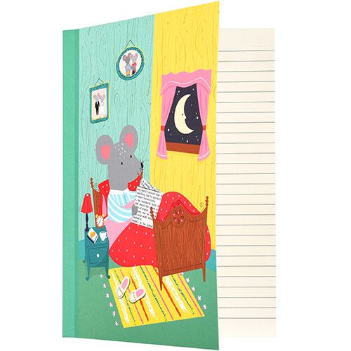 rex london A5 schrift  mouse in a house