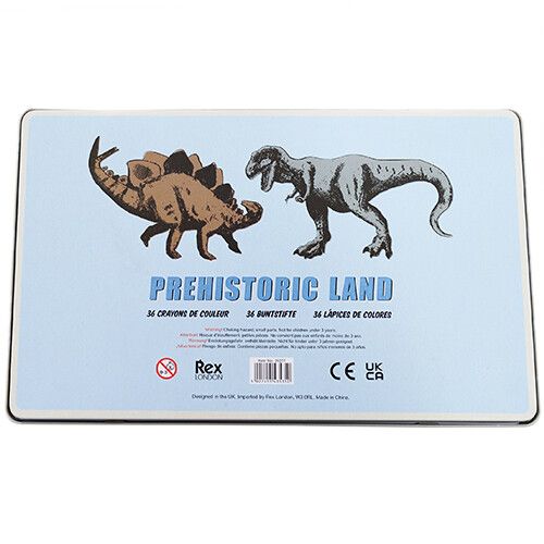 rex london kleurpotloden prehistoric world - 36st
