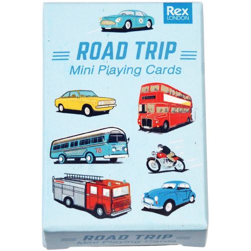 rex london mini speelkaarten road trip