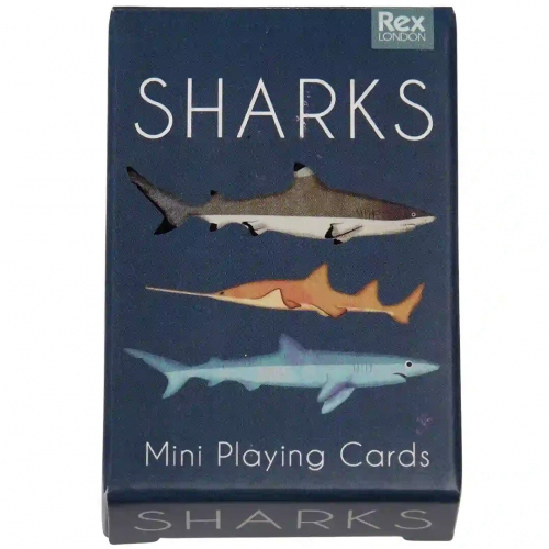 rex london mini speelkaarten sharks