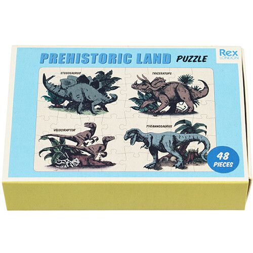 rex london mini puzzel prehistoric land - 48st