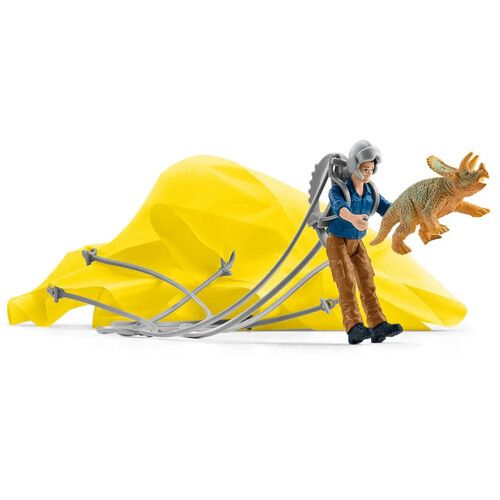 schleich dinosaurs parachute redding