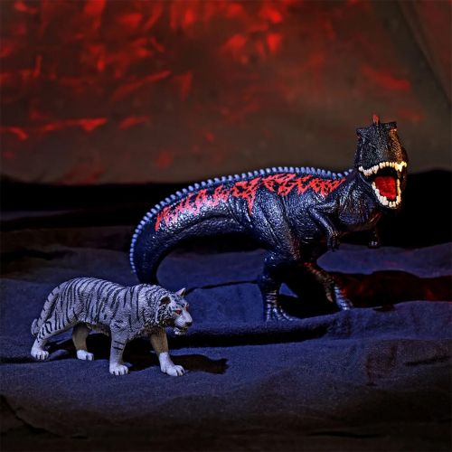 schleich dinosaurs giganotosaurus - zwart - 21 cm