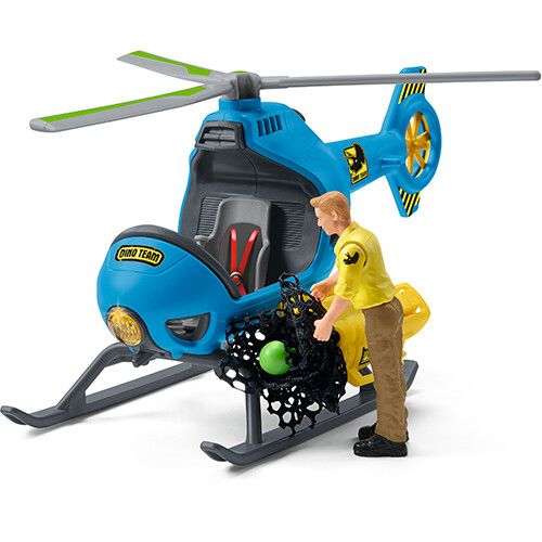 schleich dinosaurs helikopter luchtaanval