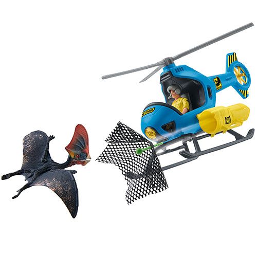 schleich dinosaurs helikopter luchtaanval