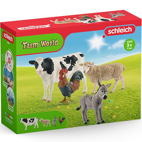 schleich farm world boerderijdieren - 4st