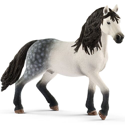 schleich horse club andalusiër hengst - 14 cm