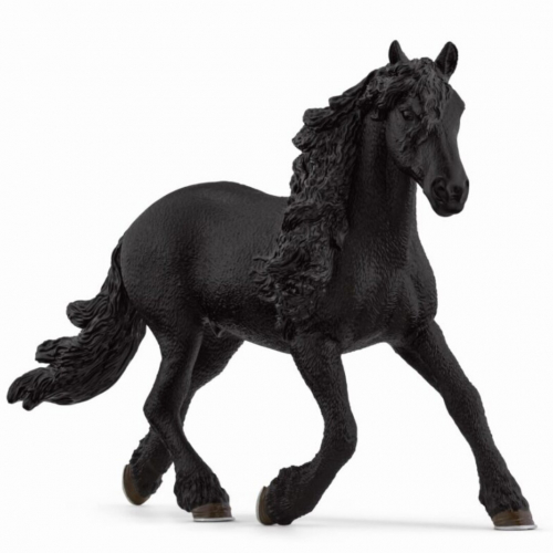 schleich horse club étalon frison - 14,5 cm