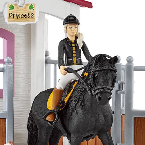 schleich horse club paardenbox tori en princess 