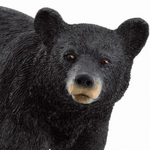 schleich wild life amerikaanse zwarte beer - 11 cm 