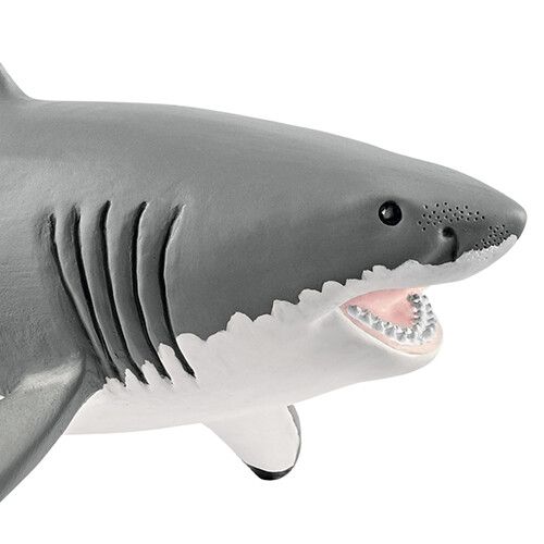schleich wild life witte haai - 17,5 cm