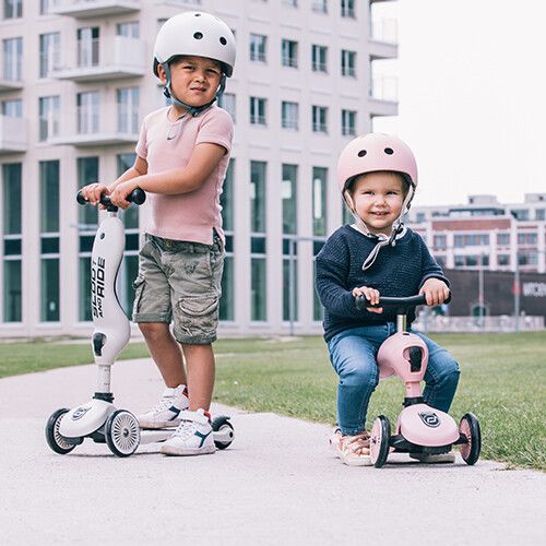 scoot and ride 2-in-1 loopfiets en step - highwaykick 1 - forest 