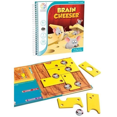 smart games magnetisch puzzelspel brain cheeser