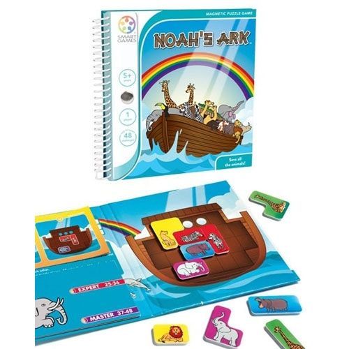 smart games magnetisch puzzelspel noah's ark