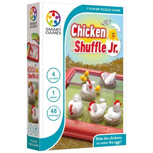 smart games puzzelspel chicken shuffle jr.