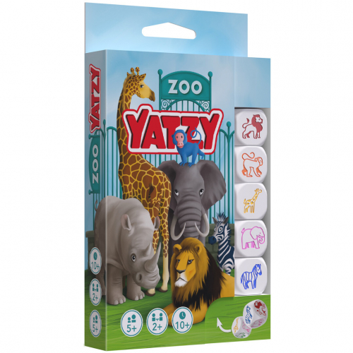 smart games dobbelspel yatzy - dierentuin
