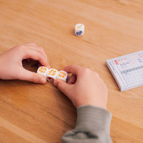 smart games dobbelspel yatzy - dierentuin