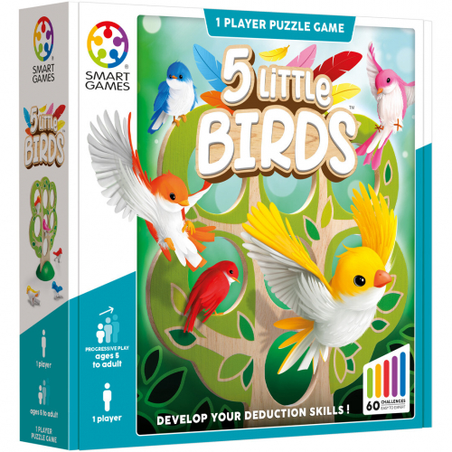 smart games puzzelspel 5 little birds