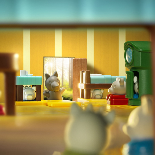 smart games puzzelspel de wolf en de 7 geitjes