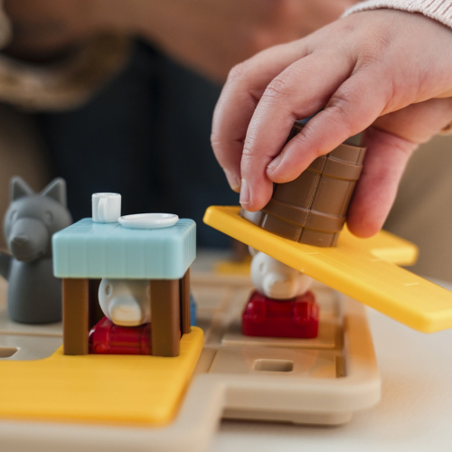 smart games puzzelspel de wolf en de 7 geitjes