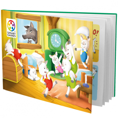 smart games puzzelspel de wolf en de 7 geitjes
