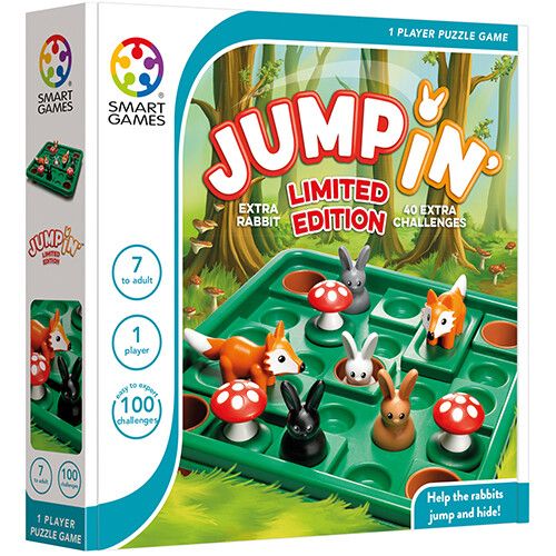smart games puzzelspel jump'in - limited edition