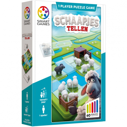smart games puzzelspel schaapjes tellen