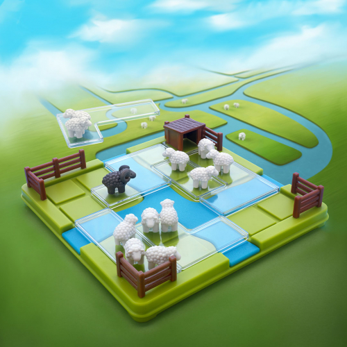 smart games puzzelspel schaapjes tellen