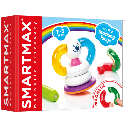 smartmax magnetisch puzzelspel - my first stacking rings