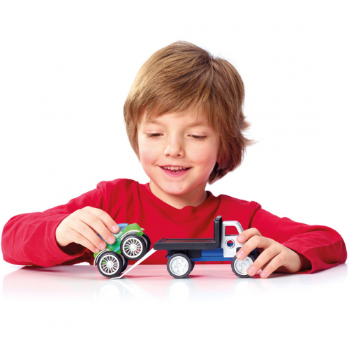 smartmax magnetisch puzzelspel - power vehicles