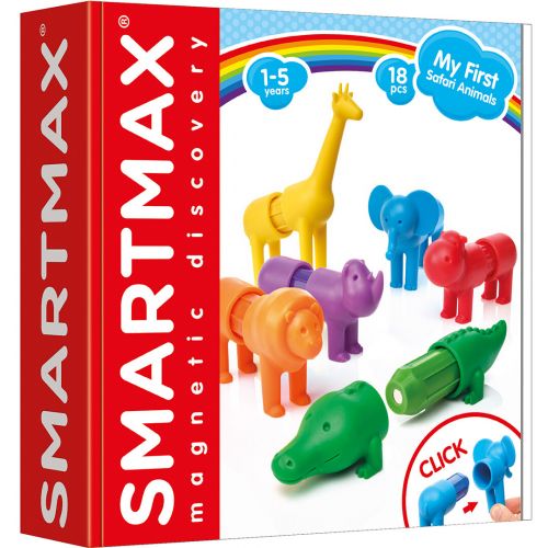 smartmax magnetisch puzzelspel my first - safaridieren