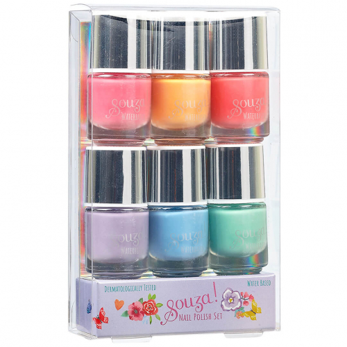 souza for kids nagellak op waterbasis - 6st