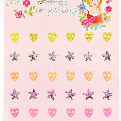 souza for kids plakoorbellen prinses - hartjes en sterren